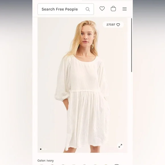 fit flare white dress Athens Flared Bow Mini Dress White